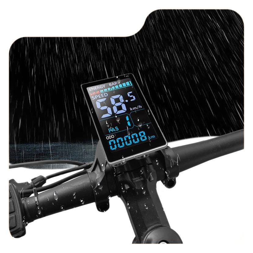 M5 Color LCD E-bike 24V36V48V72V Waterproof/SM Plug for Electric Bicycle Scooter