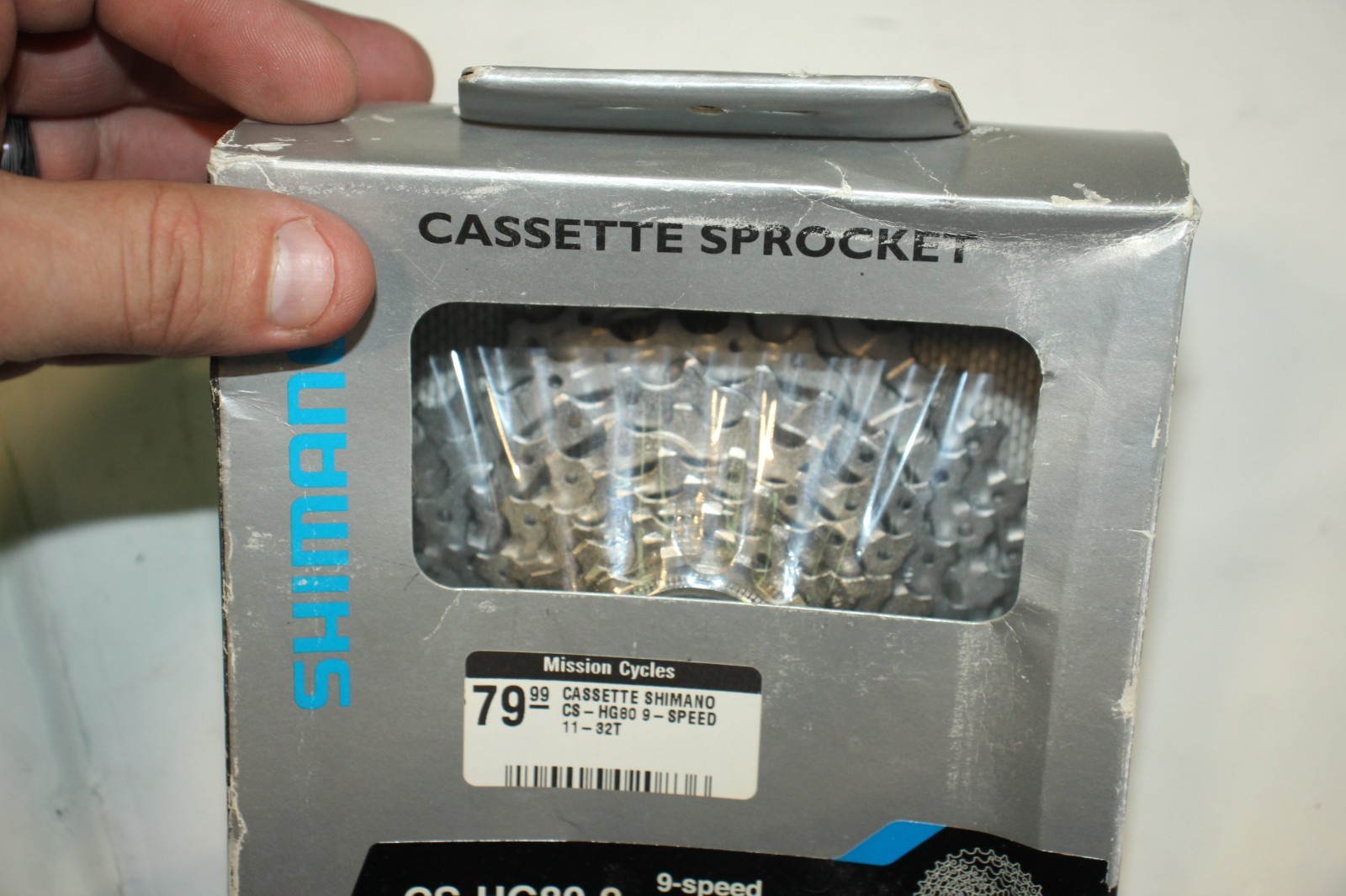 Shimano Cassette Sprocket CS-HG80-9 9 Speed Hyperglide