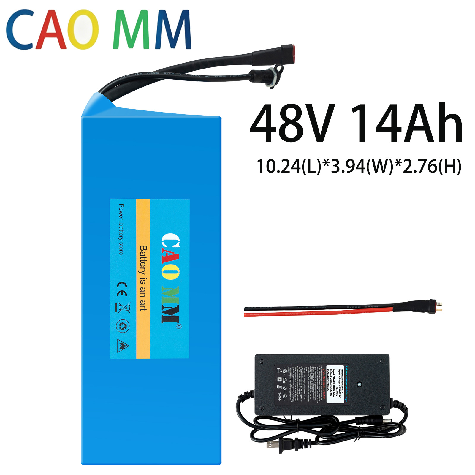 48V 14Ah Ebike Lithium Battery for Electric Bicycle Bike 100W-1000W 30A BMS