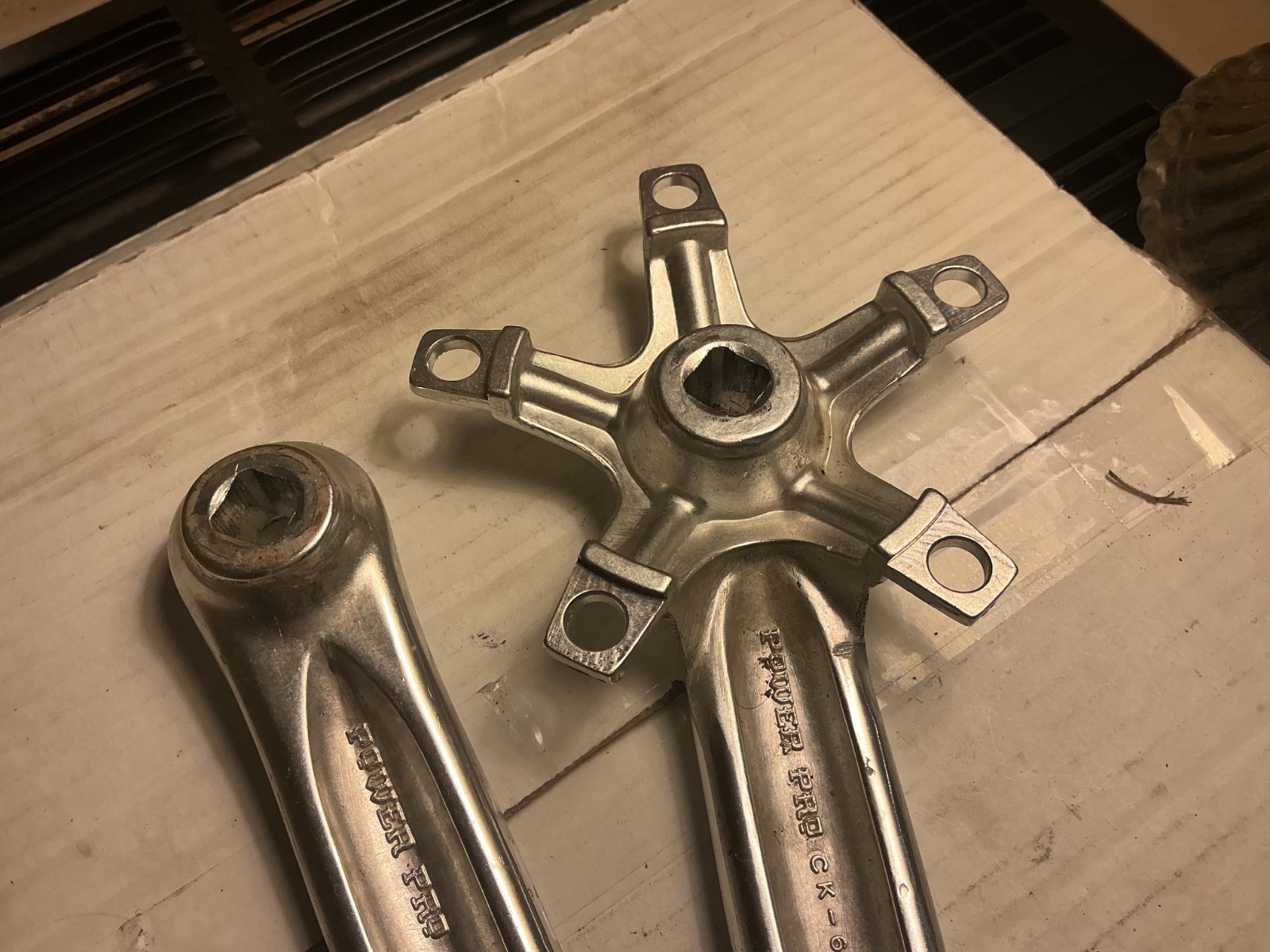 BMX kids cranks pair 165 mm 110 BCD