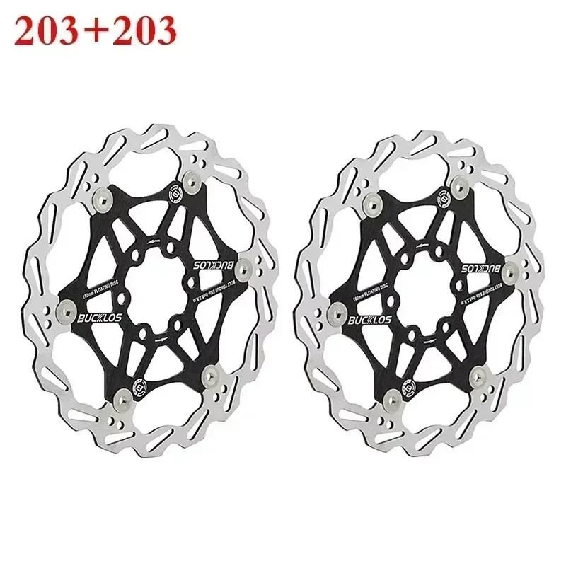 MTB Disc Brakes Rotors 160Mm 180Mm 203Mm Bike Floating Rotor Ultralight Bicycle