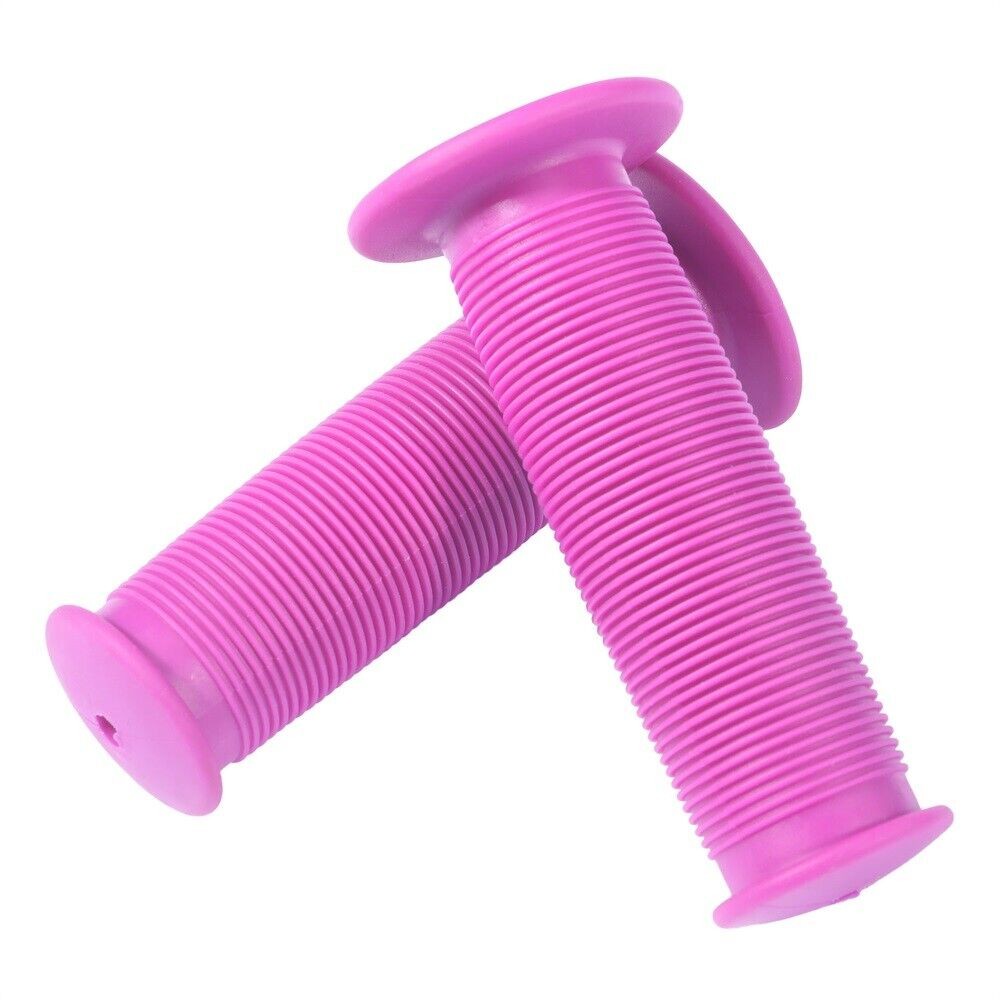 Bicycle Handlebar Grips Cover Soft Rubber Non-Slip Short Length New
