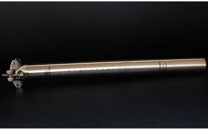 27.2/30.9/31.6 mm MTB Road Bicycle Bike Titanium Seatpost 350/400mm Ti Seat Tube