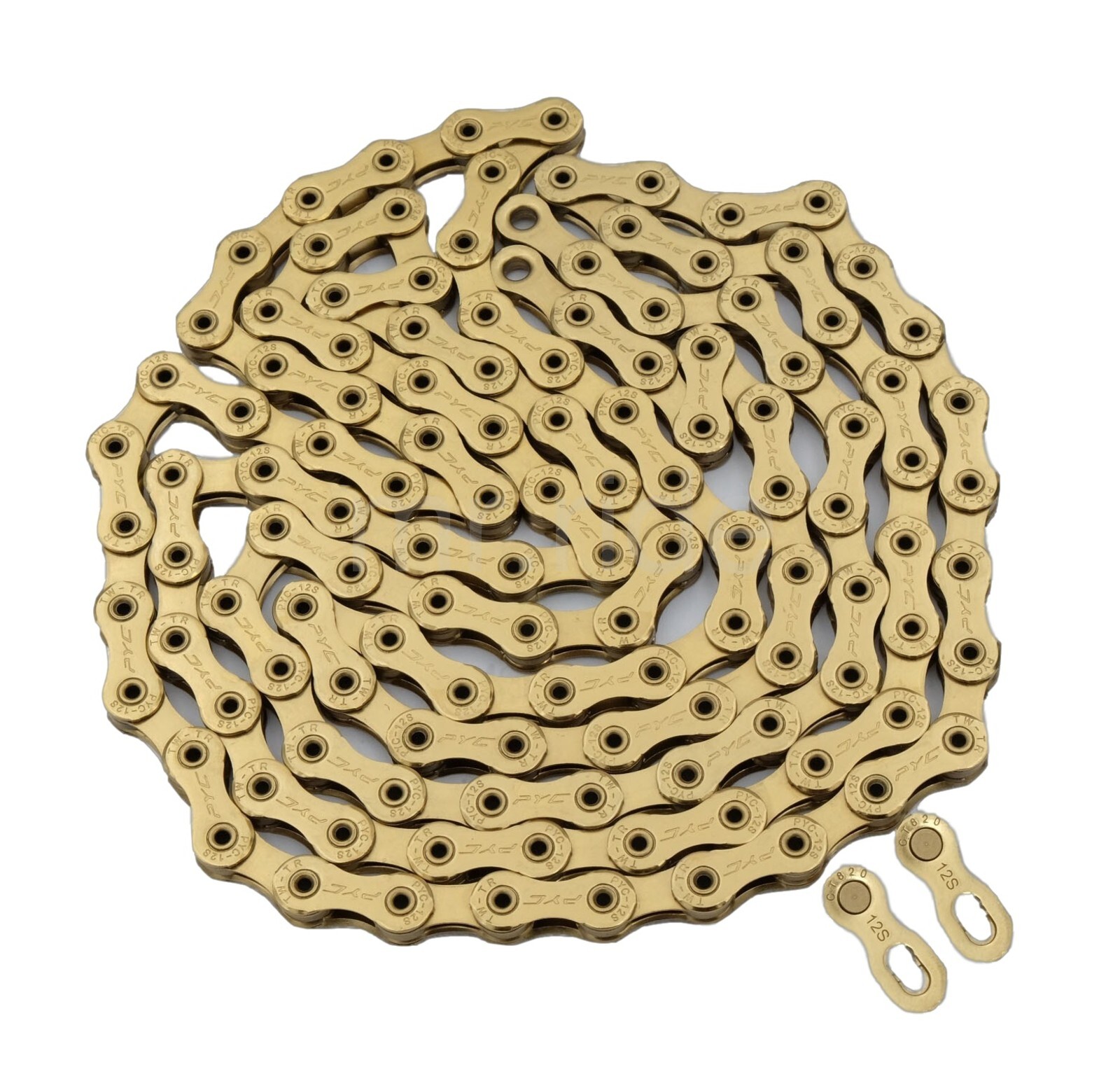 PYC SP1201 12Speed 126L Road Bike Ceramic Coating Chain Ti Gold fit Shimano