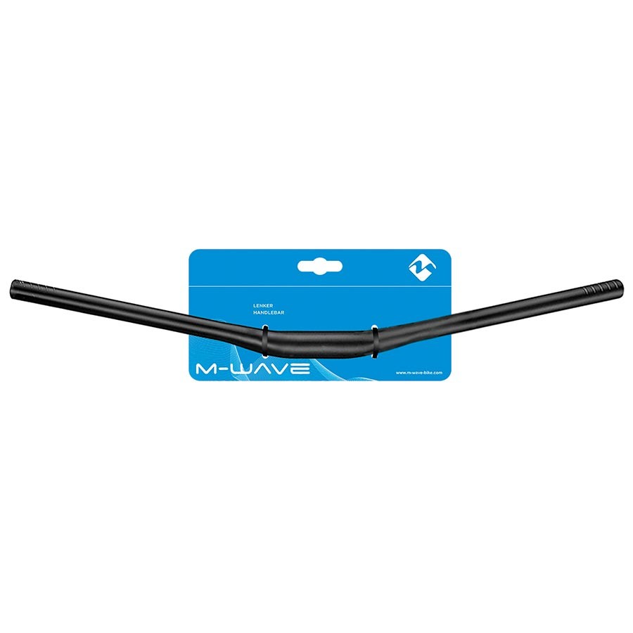 M-Wave HB-M4.1 MTB Handlebar, Diameter: 31.8mm, 780mm, Rise: 20mm, Black