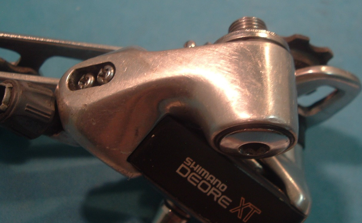 Shimano Deore XT RD-M735 Rear MTB Derailleur -3×7/8-Speed- SGS- VGC++
