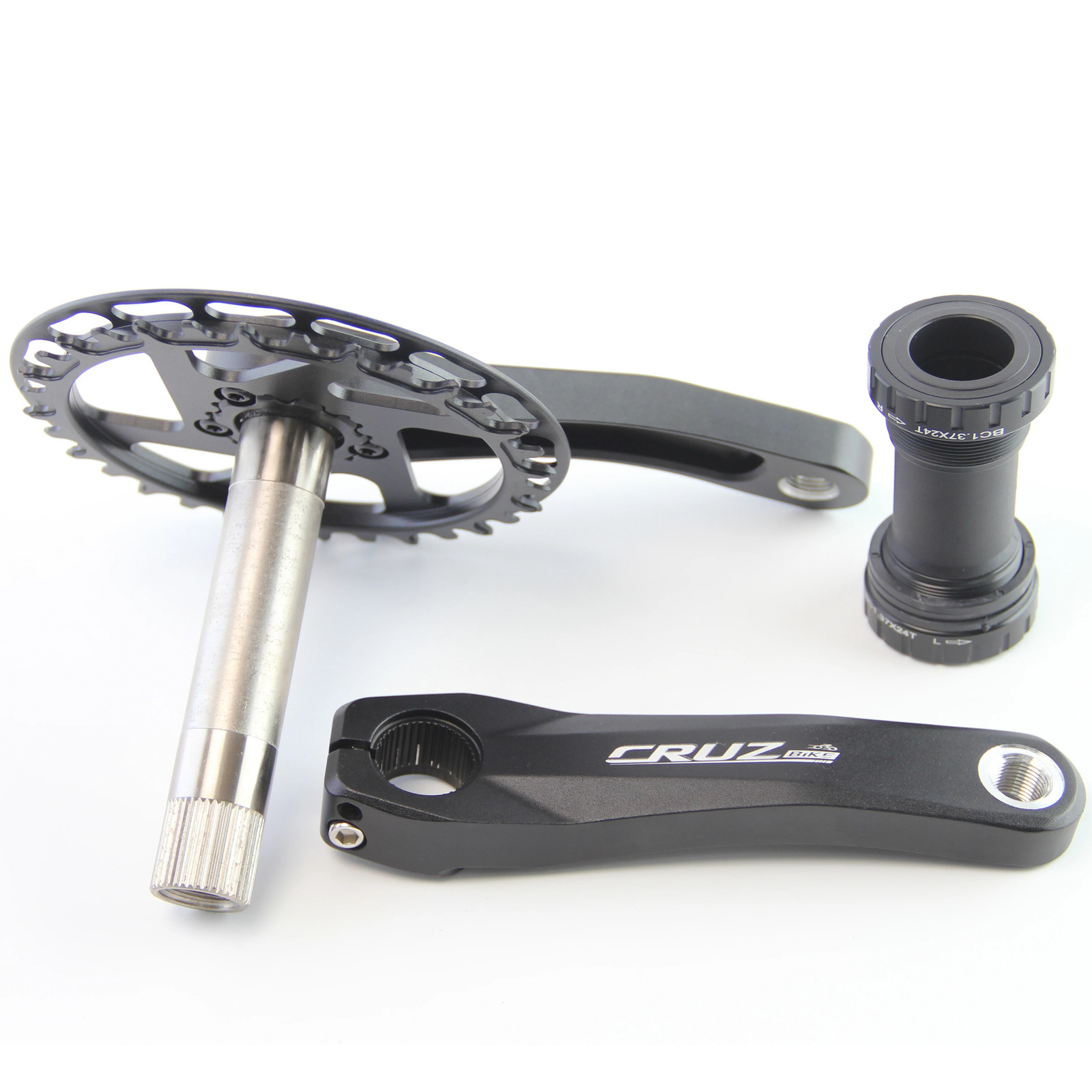 Kids Bicycle Cranksets 89/98/110/127/140/150mm Bike Crank 25-40T Chainwheel
