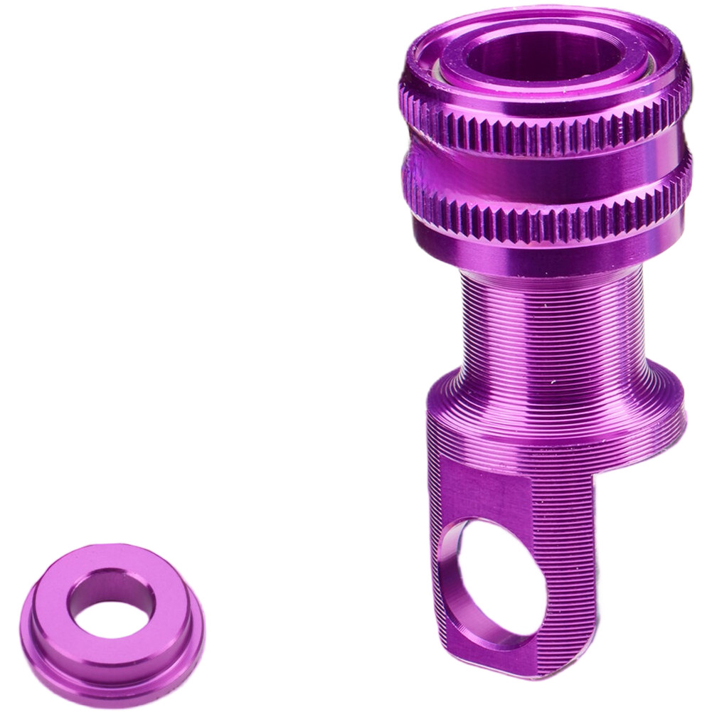 Foldable Bike Foot Buckle CNC Aluminum Alloy Pedal Clamp Rust Resistant