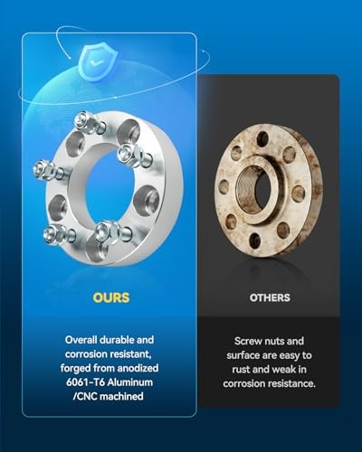 8×170 Wheel Spacer, 3″ Lug Centric Wheel Spacers Fit for F-25-0 Super Duty, F