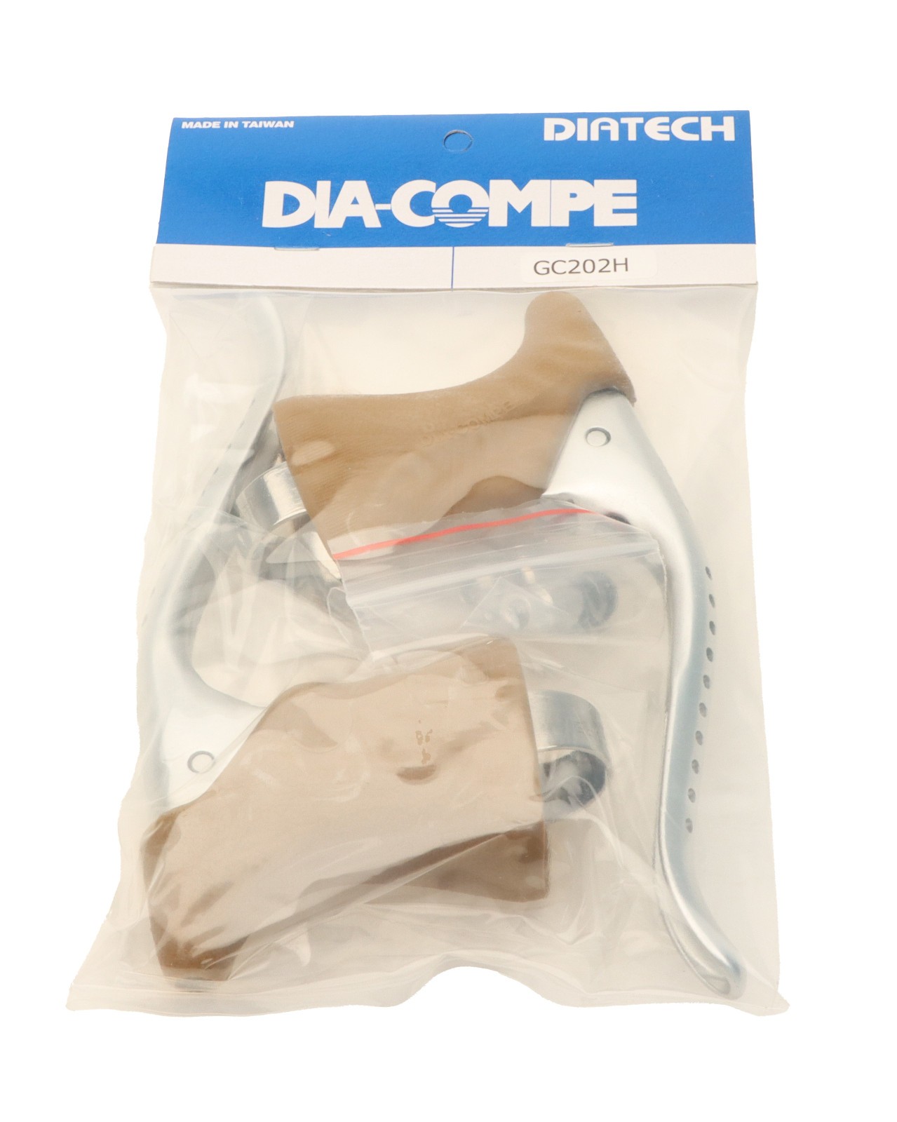 Dia-Compe Gran Compe 202H Brake Levers /w Hoods & CNC Holes PAIR GC202H NEW NOS