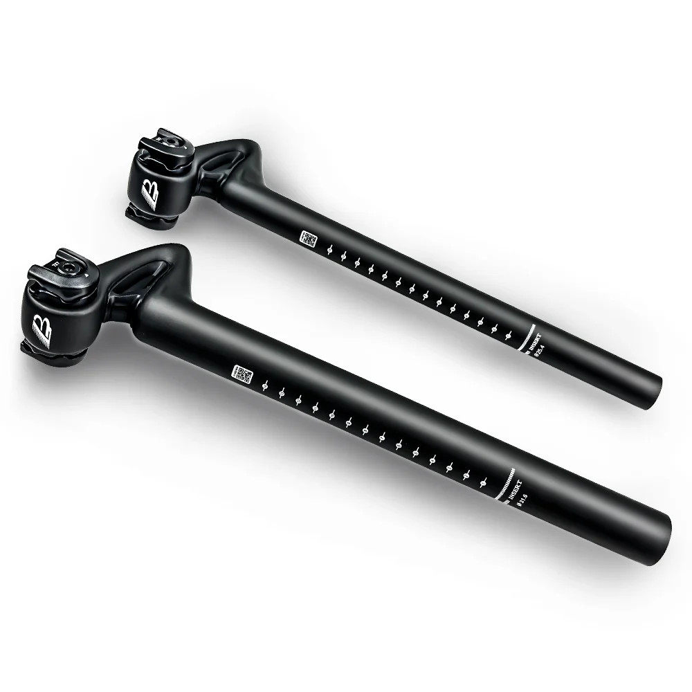 BALUGOE MTB Bicycle Carbon Seat Post Lightweight 25mm Offset Road Bike Seatpost