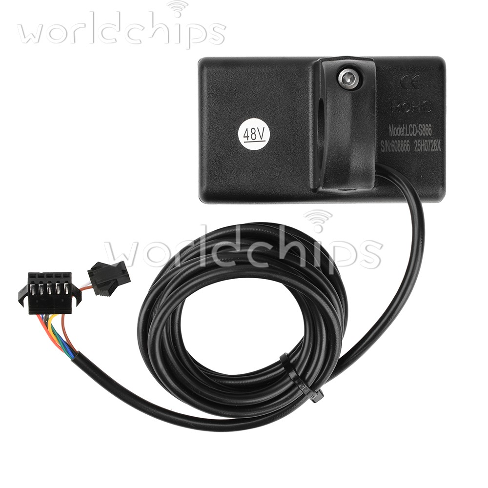 36V 48V 64V 40A 30A 20A Brushless Motor Controller E-Bike S866 LCD Display Meter
