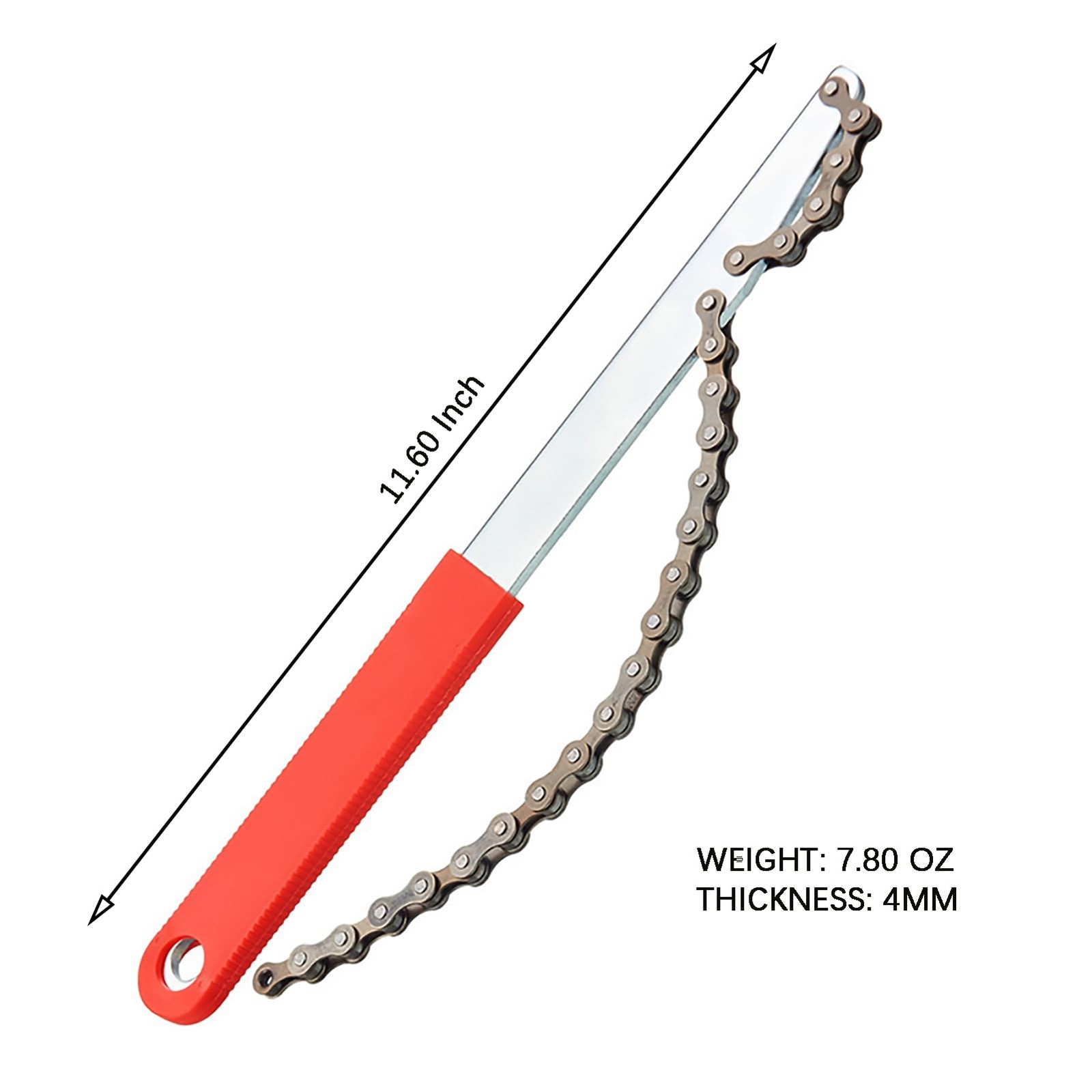COTOUXKER Bike Freewheel Removal Tool with Chain Whip and One Size, Silver