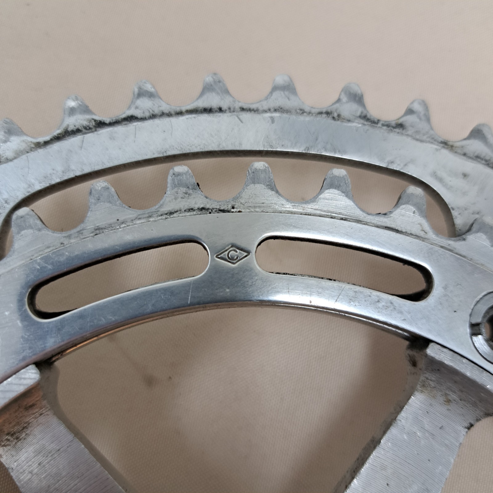 CAMPAGNOLO NUOVO RECORD STRADA ROAD BICYCLE 170 MM 52/42 T CRANK SET