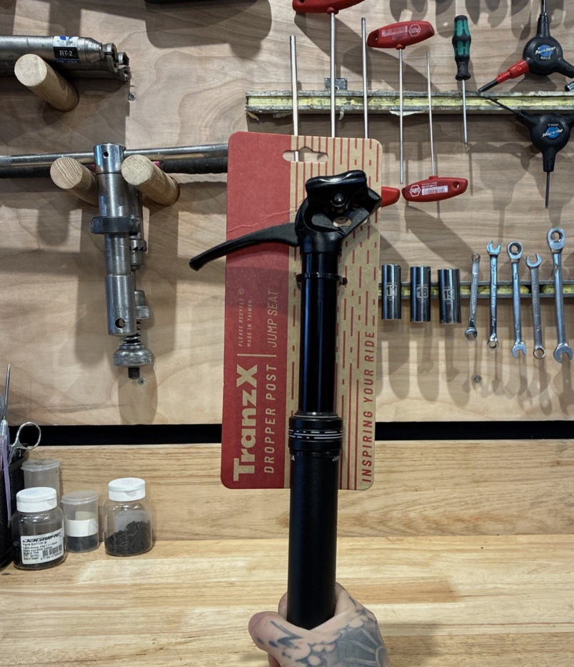 TranzX Jump Seat Dropper Seatpost (100mm) 31.6x365mm, Shop NOS