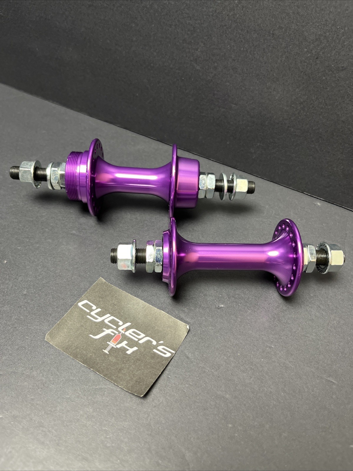 36H Sealed Low Flange Anodized Purple Alloy Bmx Bike Bicycle Hub Set Fit Haro GT