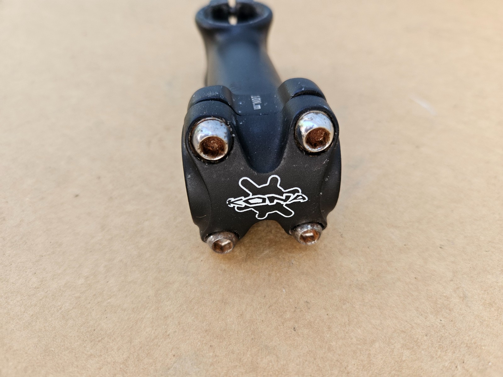 Kona 100mm Aluminum Threadless Stem Mountain Bike 25.4mm Clamp Black