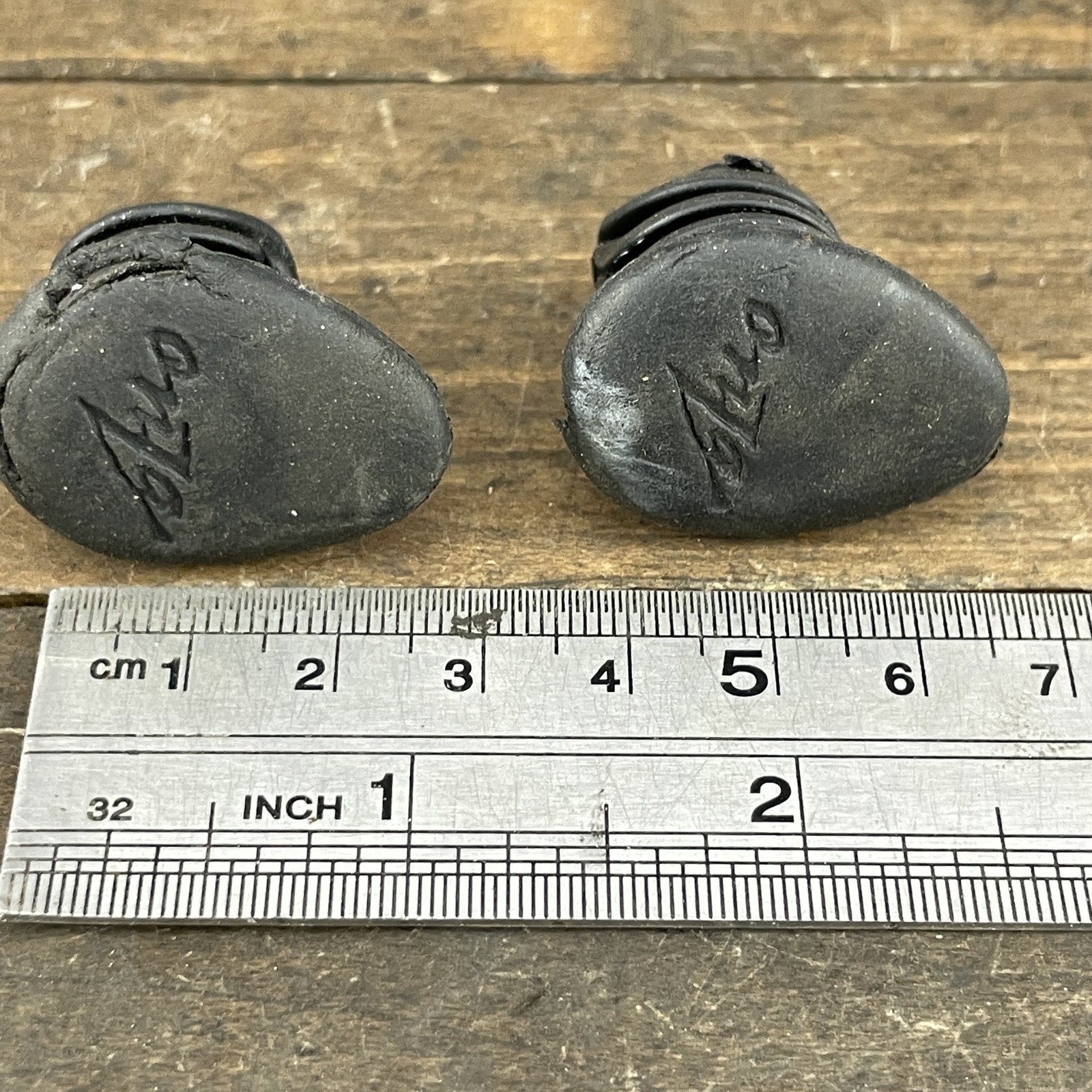 Onza Bar Ends Black Pair Vintage 90s MTB Mountain Bike Climbing Bar Cycling