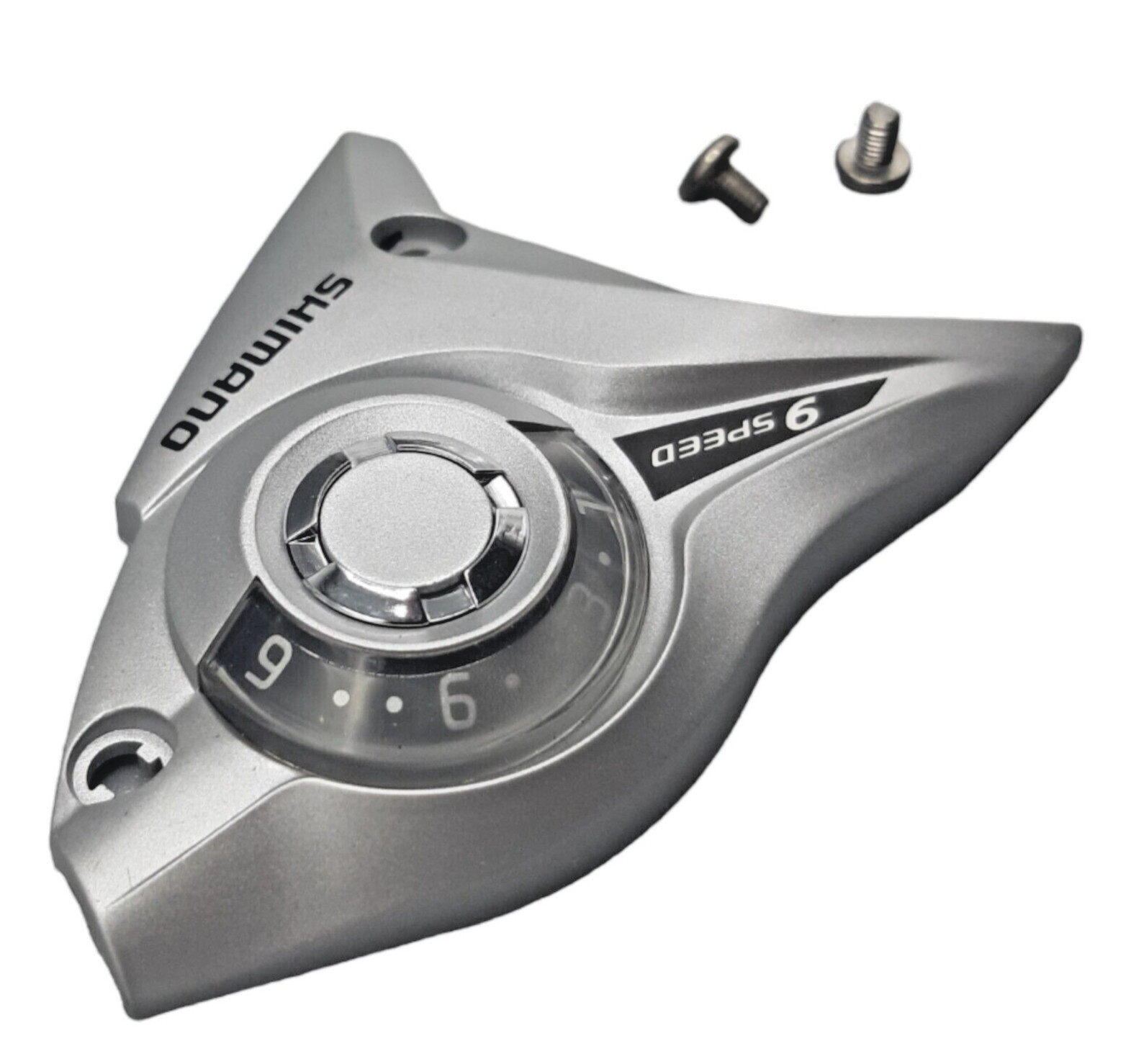 Shimano ST-EF51 Gear Indicator Cover RIGHT Silver Top 9-Speed Shifter NEW