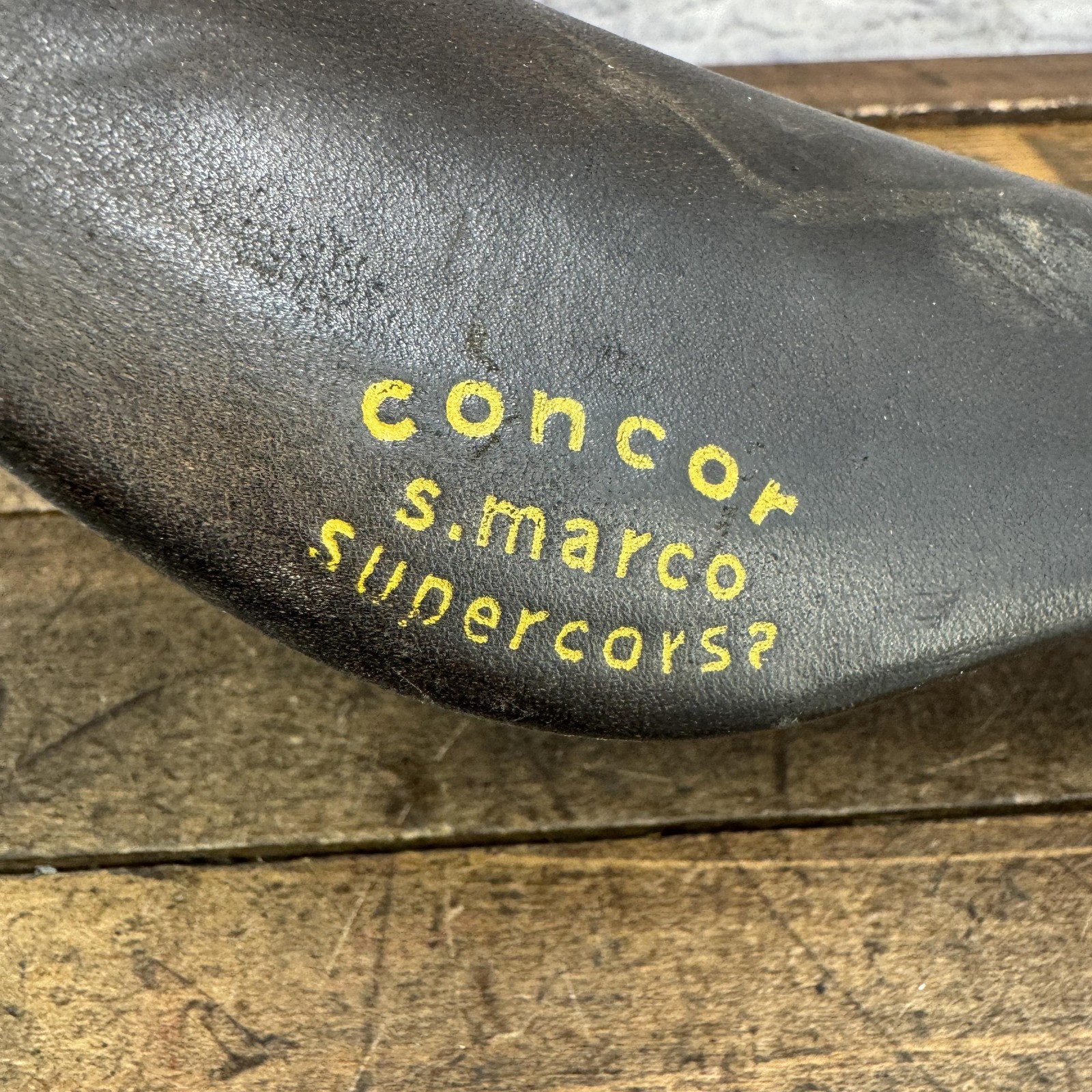 Vintage Concor Supercorsa Saddle Selle San Marco Seat Brown 340g Road Bike 80s