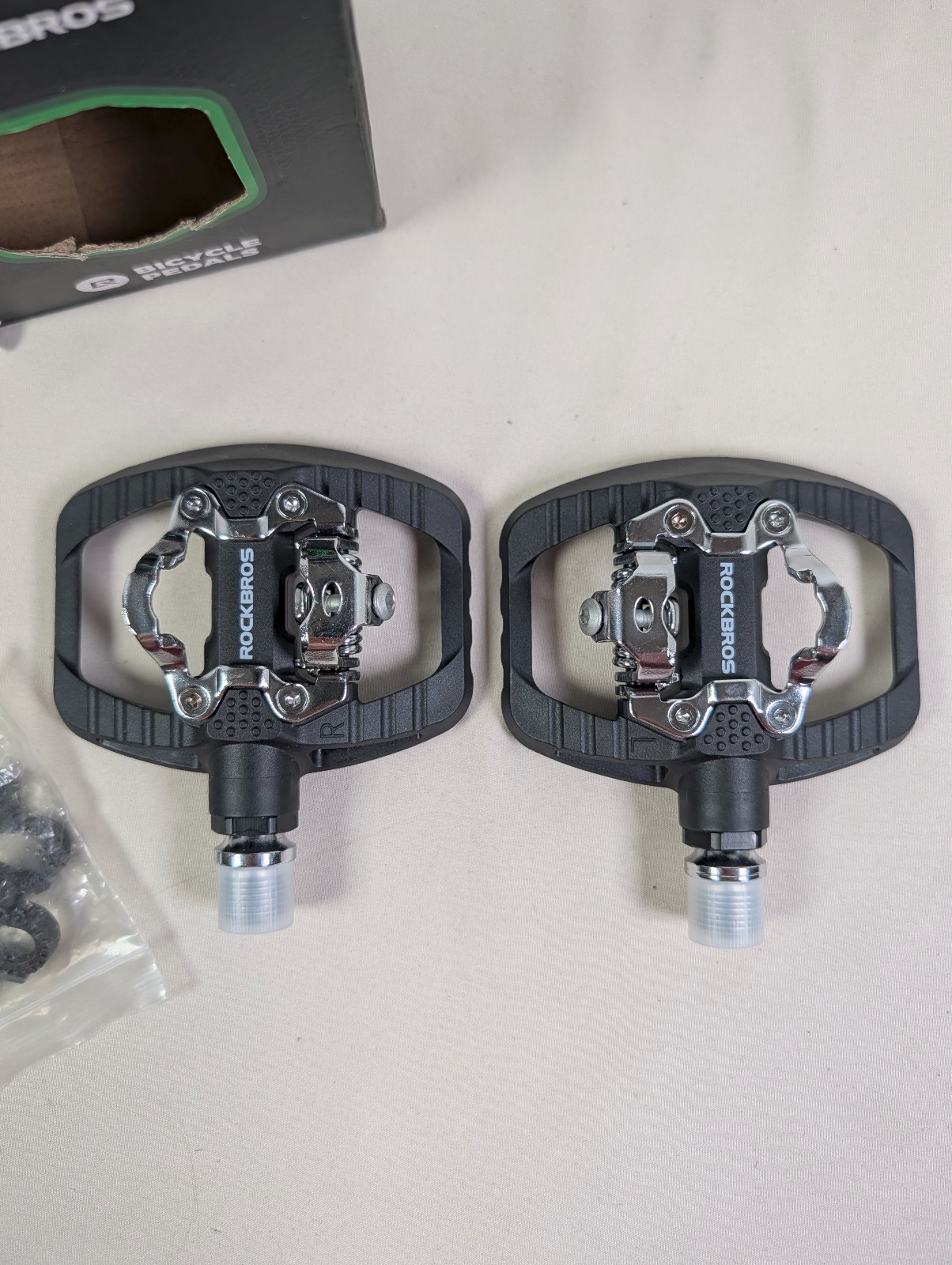 ROCKBROS PD303 MTB Road Bike Clipless Platform Pedals SPD Compatible New