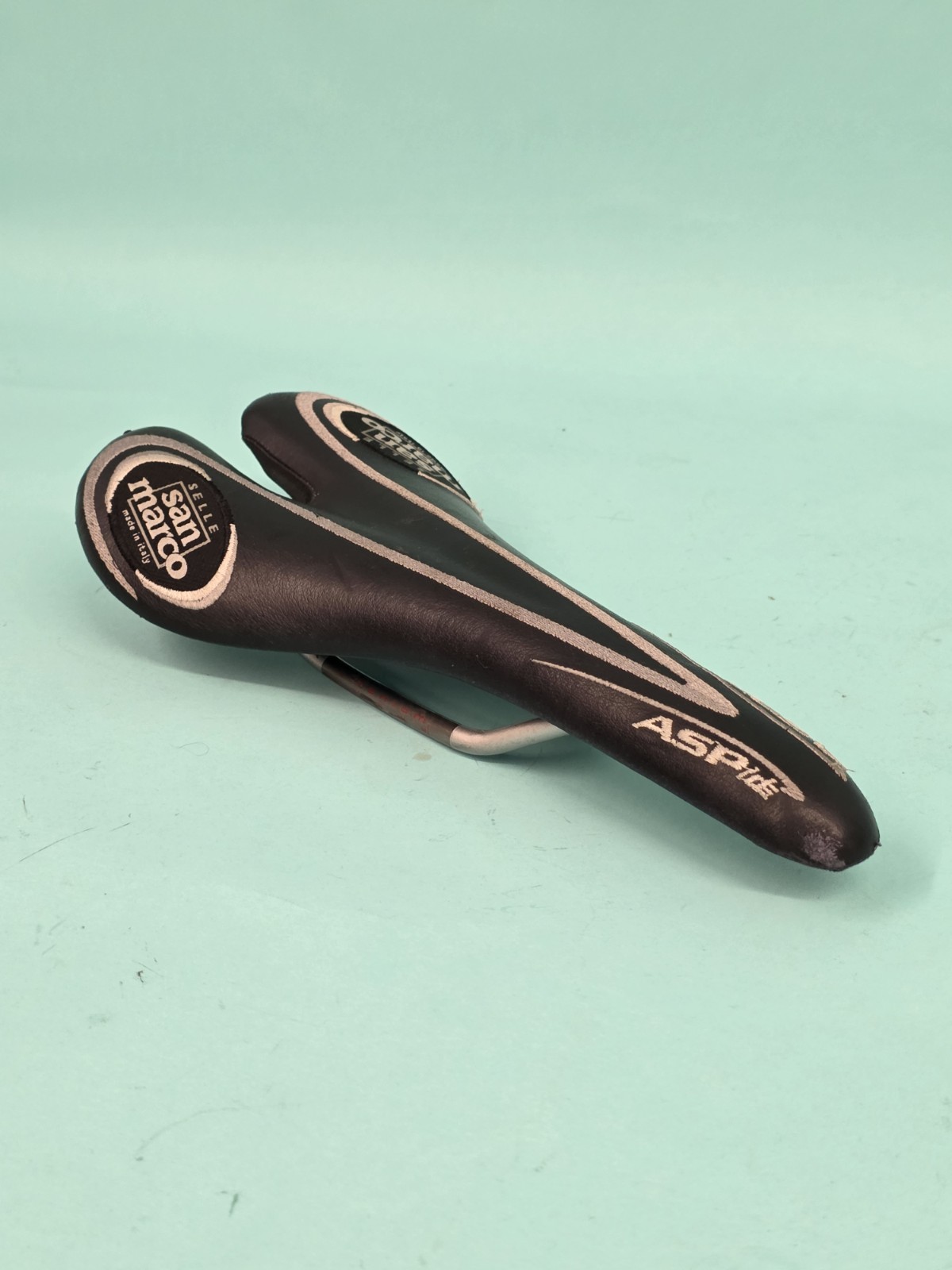 Selle San Marco Aspide Racing Saddle Seat Titanium Ti 130mm 180g Road Bike Italy