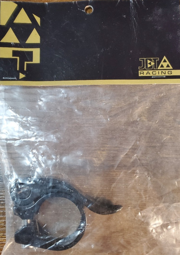 Jet Racing BMX Race QR Seat Clamp 31.8mm Black New