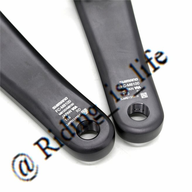 Shimano Deore XT FC-M8100-1 MTB Crankset 1×12 12-speed 30T-36T/165MM/170MM/175MM