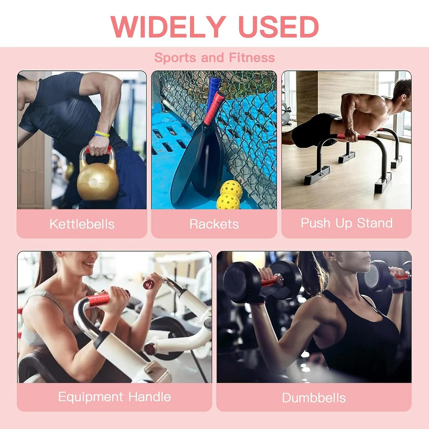 Self-Fusing Silicone Tape – No Adhesive Grip Tape for Bike Handlebar, Fishing Po