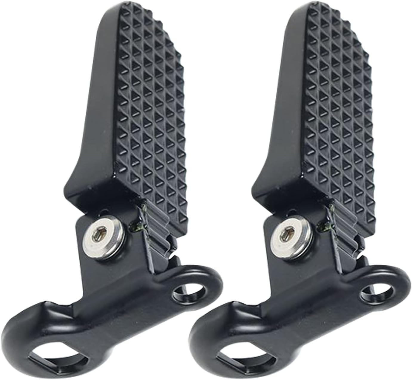 2x Bike Rear Pedals Non Slip Folding Bicycle Foot Pegs E-Bike Mountain Footrests