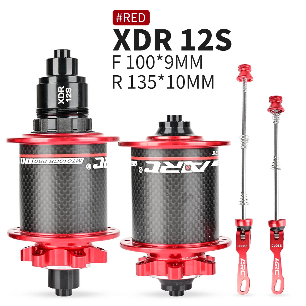 Carbon Fiber Mountain Bike Hubs 4 Sealed Bearing 6 Pawls 114 Click for HG XD MS
