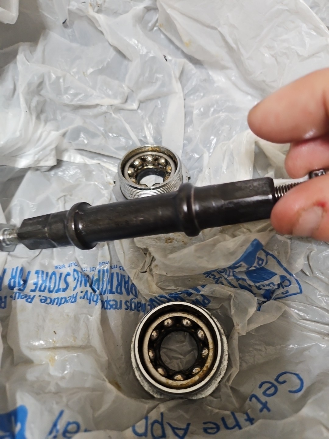SunTour GPX Bottom Bracket 116mm BSC 68mm 1.37 X 24 Superbe Pro XC Dura