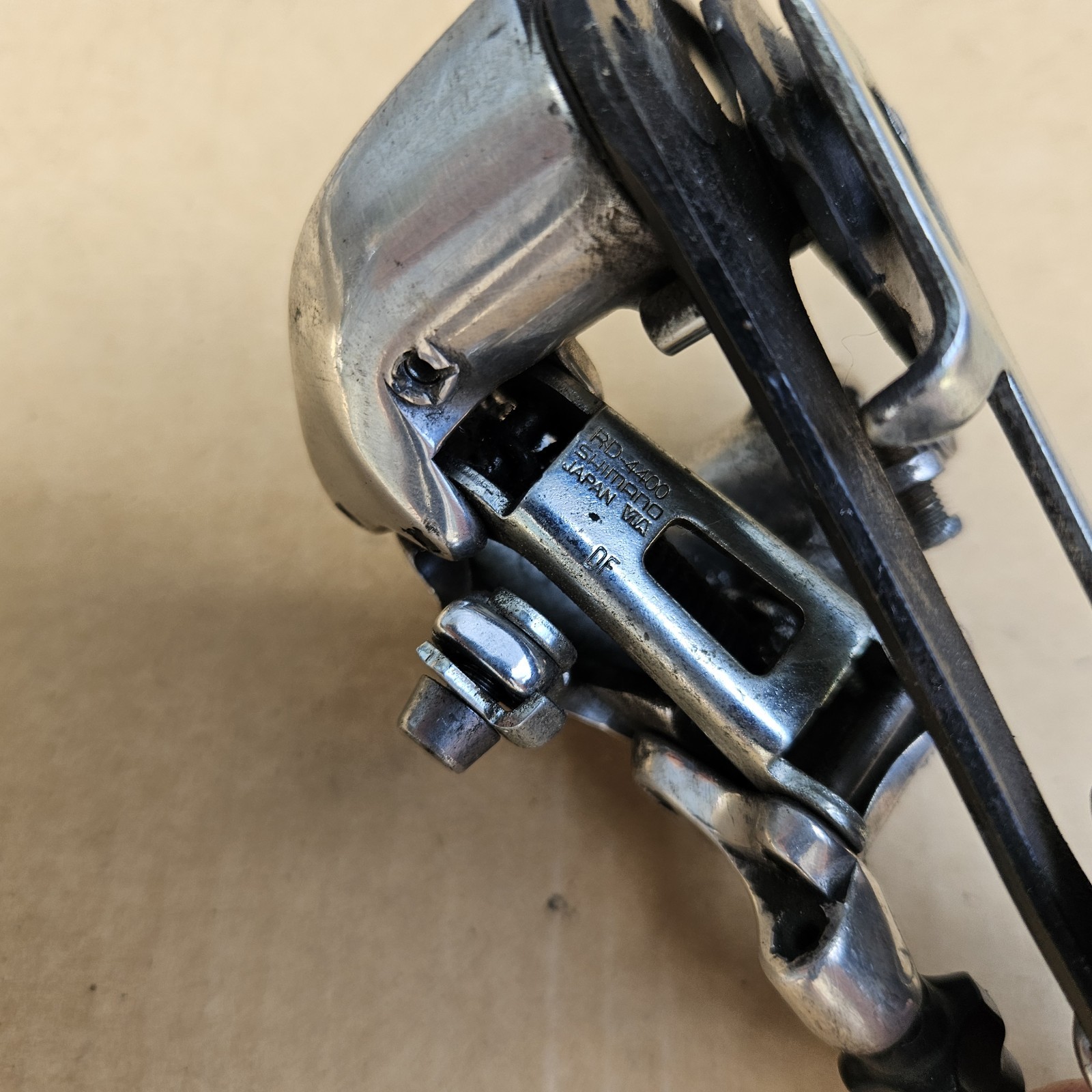 Shimano Tiagra 9 Speed Rear Derailleur Road Bike Long Cage RD-4400 Silver Japan