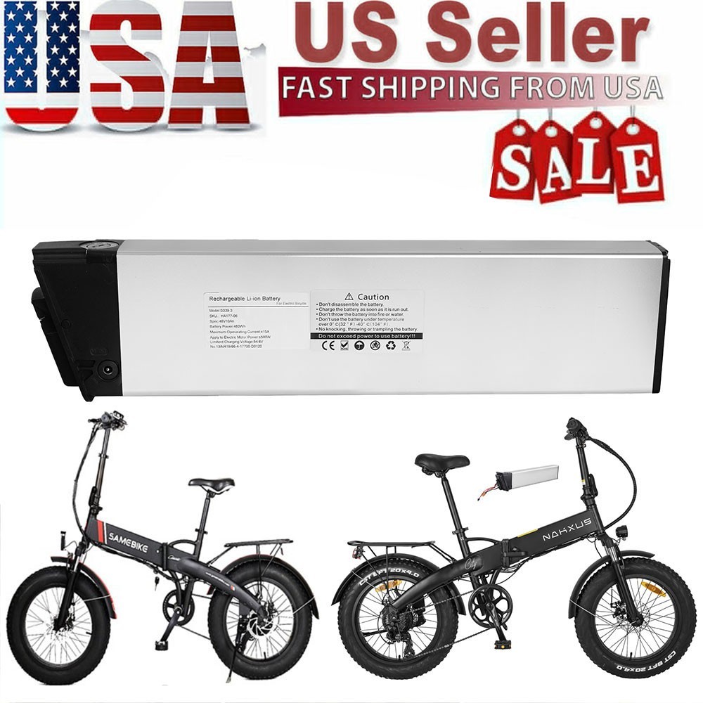 48V 10Ah E Bike Battery Replacement Electric Bicycle FOR NAKXUS SAMEBIKE KAISDA