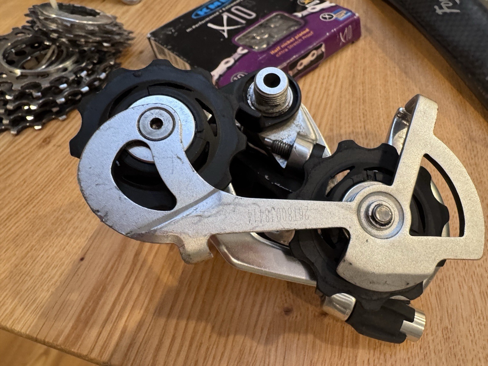 Sram Rival 10 speed Groupset With Carbon Cranks And Dura Ace Brakes
