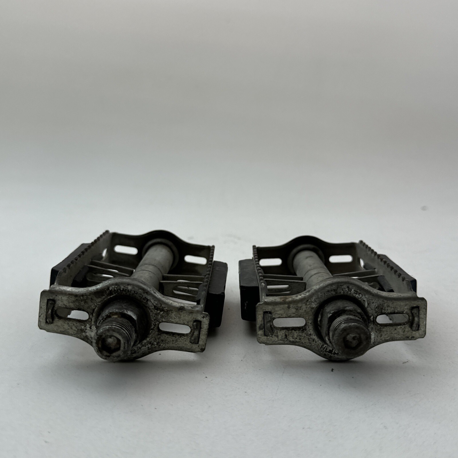 Vintage Union Pedals 9/16 in Rat Trap Old School BMX Klunker Eroica Germany A30