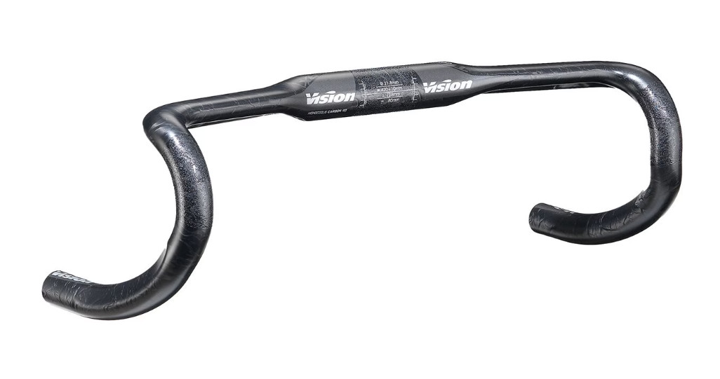 Vision Trimax Carbon 4D Handlebar 400mm 31.8mm Di2 Aero Road Bike Grey