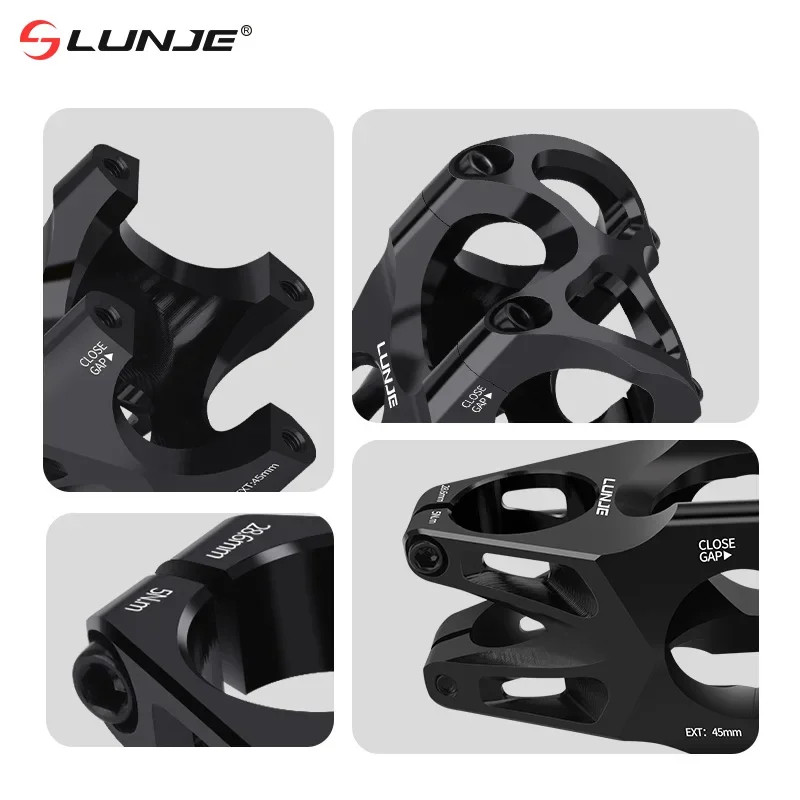 CNC Bicycle Stem 31.8/35Mm MTB Bike Table Power Aluminum Alloy 45MM Road Bike Ha