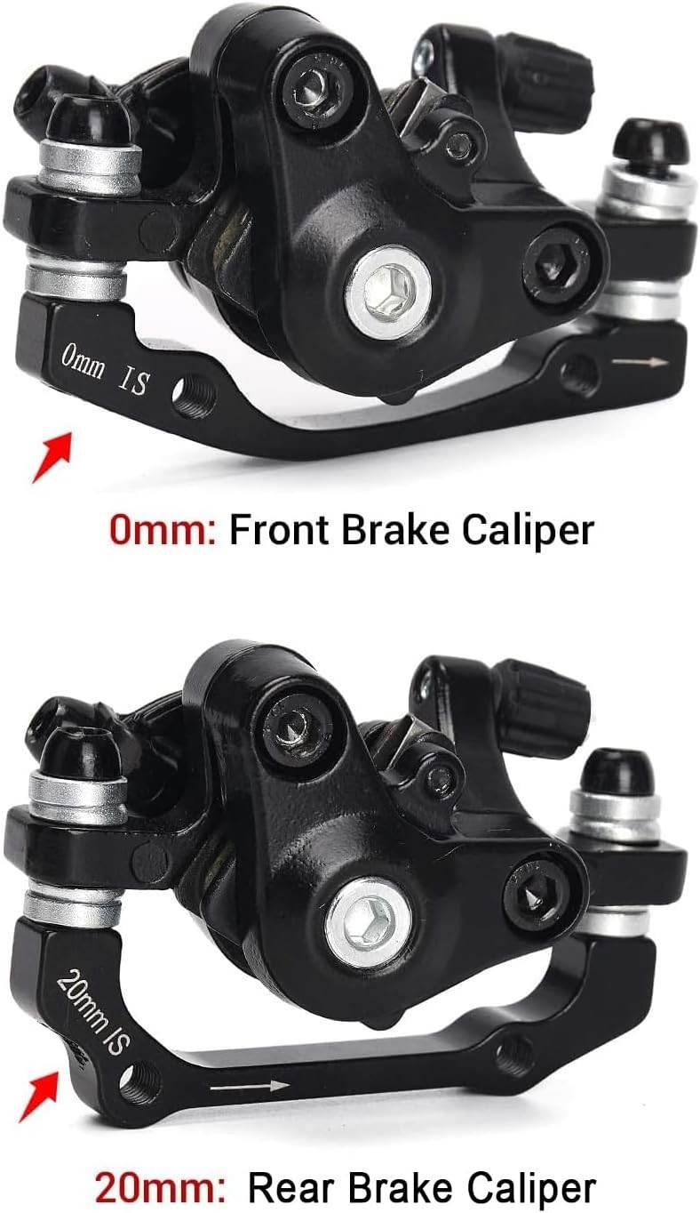 High-Performance 2PCS 160mm MTB Disc Brake & Caliper Set – 6-Bolt Compatibility
