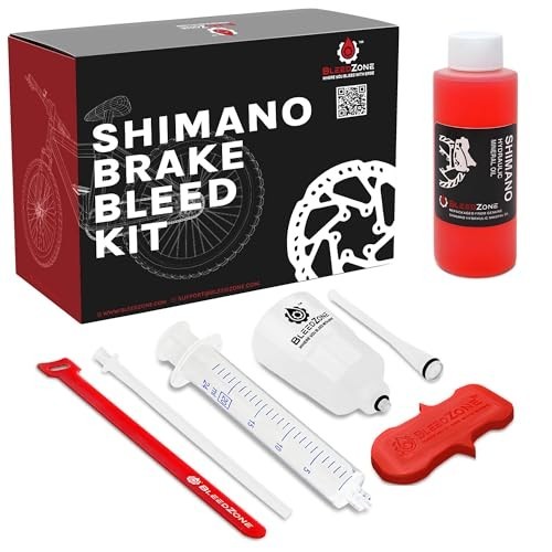 Shimano Hydraulic Disc Brake Bleed Kit with Mineral Oil for Bikes