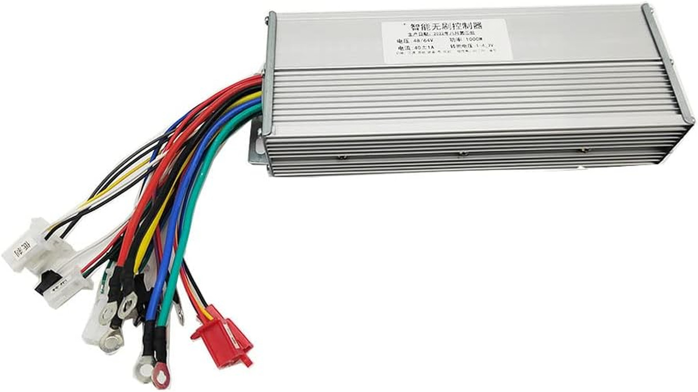 Brushless Controller 48V 60V 64V 1000W Maximum Current 40A Aluminium Alloy for E
