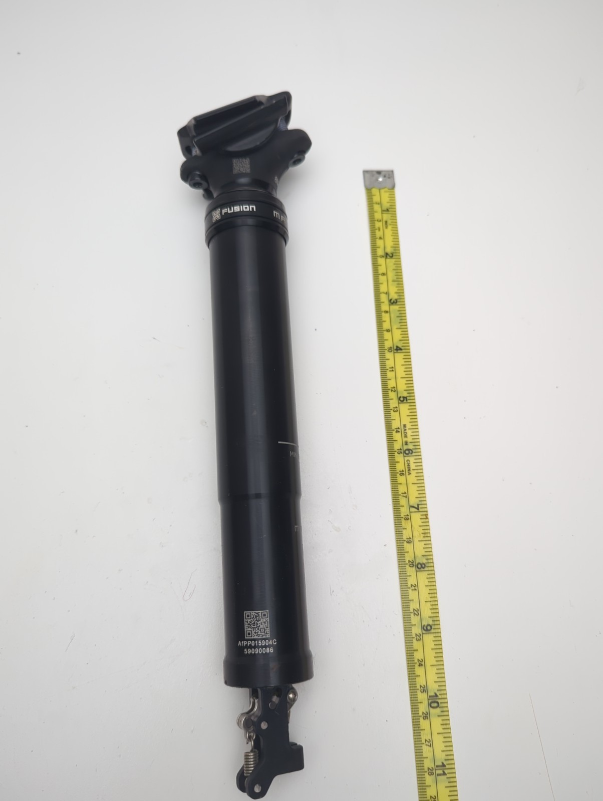 x-fusion manic dropper seatpost 34.9 – Sram Matchmaker Remote – 125mm Drop