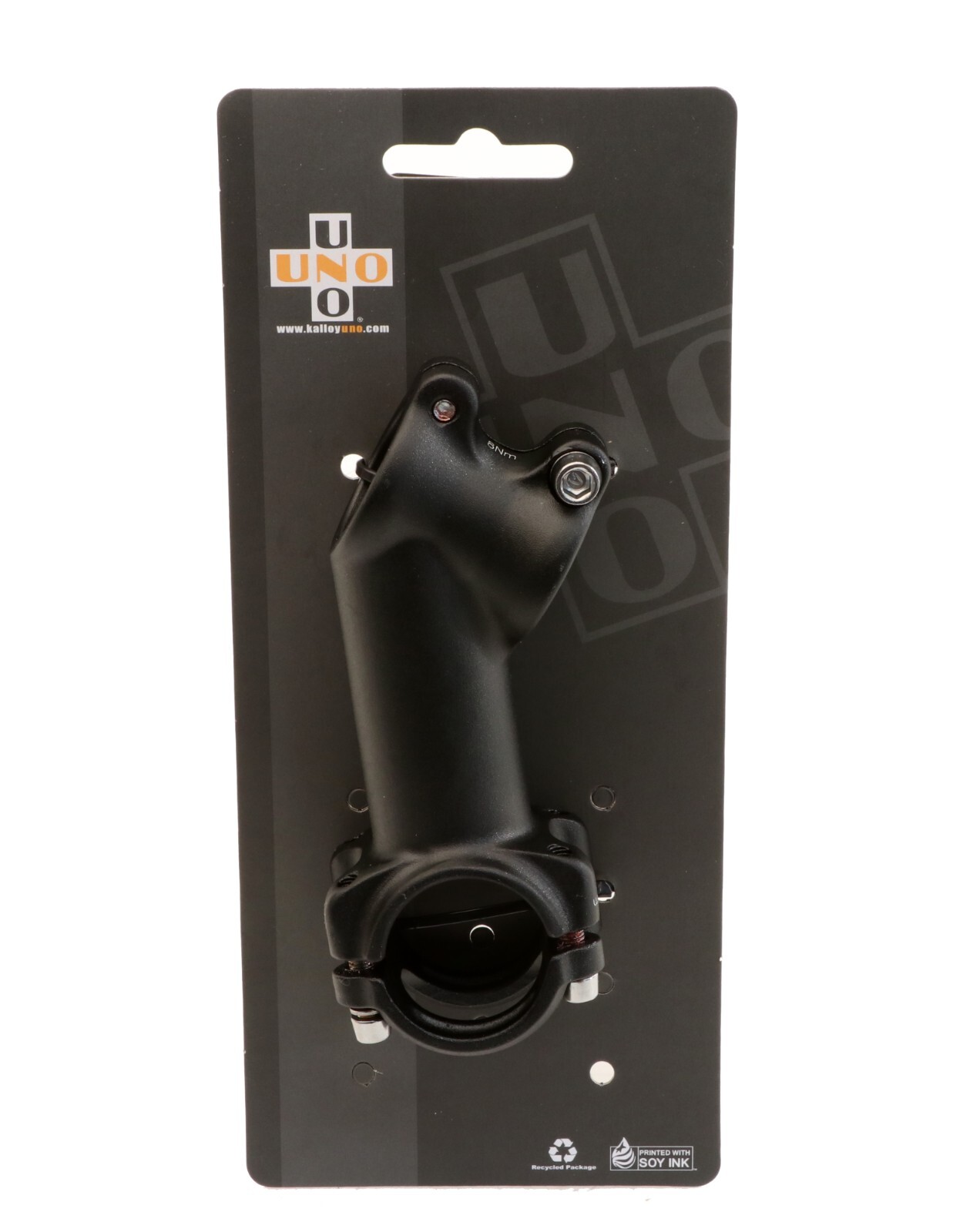 Kalloy Uno AS021 Alloy MTB/Road Stem 110mm -/+ 35° 31.8mm Clamp 1 1/8″ Black NEW