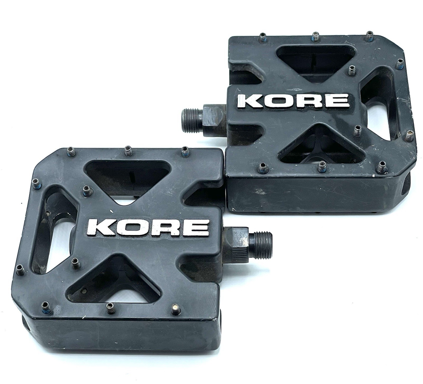 KORE Flat Platform Pedals MTB Downhill Freeride Mountain Bike Vintage 90’s
