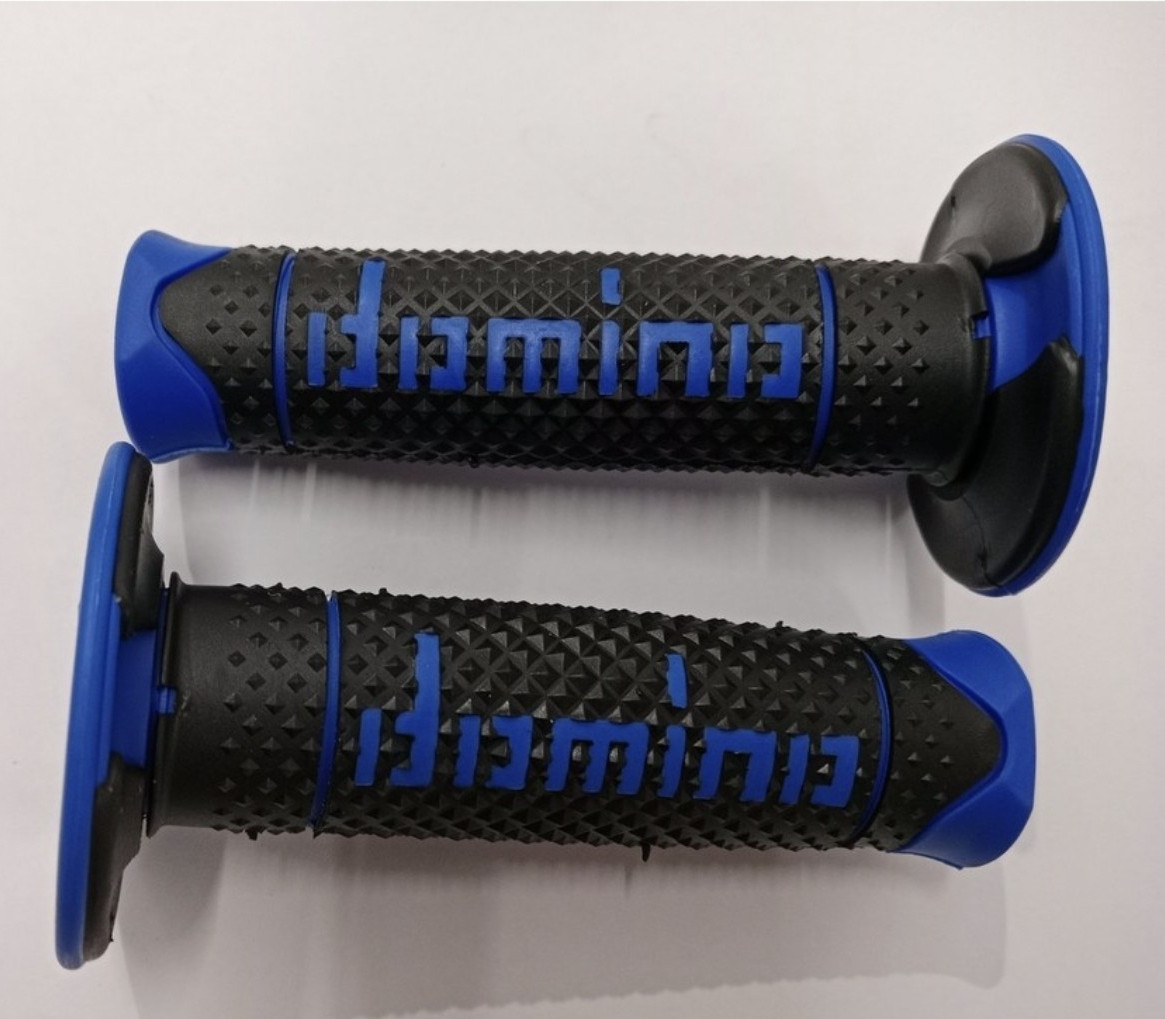 Domino Diamonte Grips Black/ Blue 1 Pair