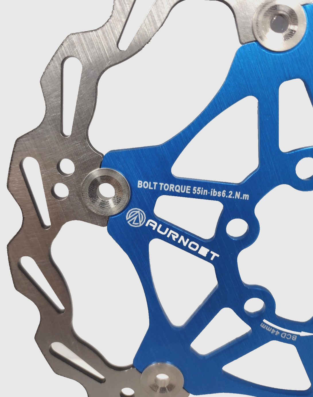 Set of 3 Bike Floating Disc Rotor 160mm Brake Rotor + 6 Bolts fits Shimano
