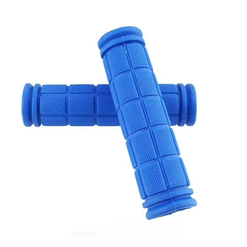 BMX MTB Bike Grips Mountain Bicycle Handlebar Soft Rubber Scooter Non Slip Pair