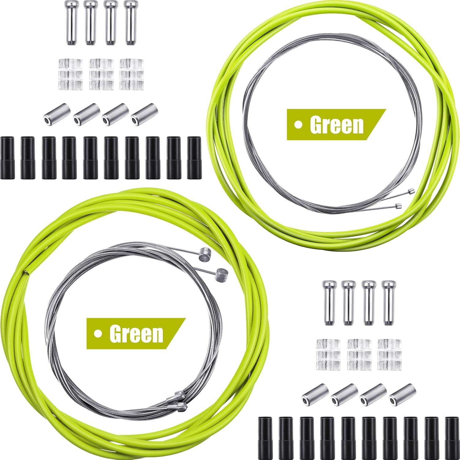 Universal Bike Brake Cable Kit Derailleur Bicycle Shifter Cable Housing Set Tran