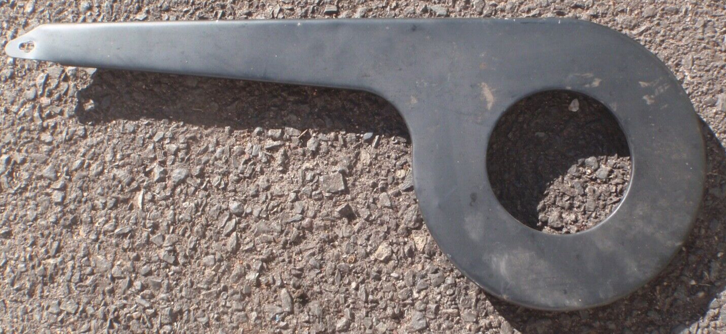Electric Bike Chain Guard Removed from NAKTO Ebike Parts/Repair Only