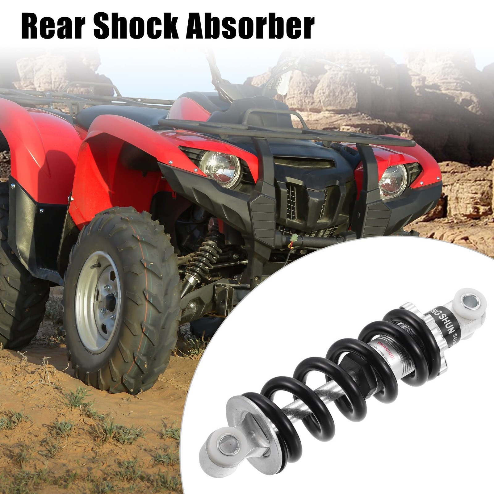 X AUTOHAUX Rear Shock Absorber 160mm 750lbs Rear Shock Damper for Gas Scooter…